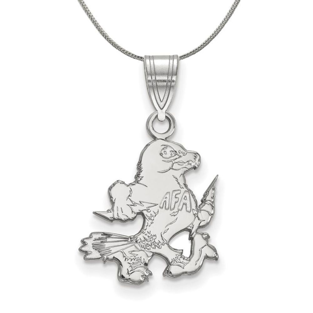 Sterling Silver Air Force Academy Medium Necklace - 18 Inch